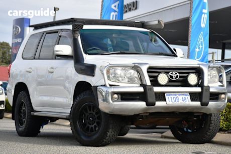 White 2012 Toyota Landcruiser SUV GXL 4X4