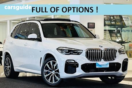 White 2020 BMW X5 SUV XDRIVE25D 4X4