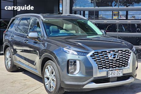 Grey 2020 Hyundai Palisade SUV HIGHLANDER F