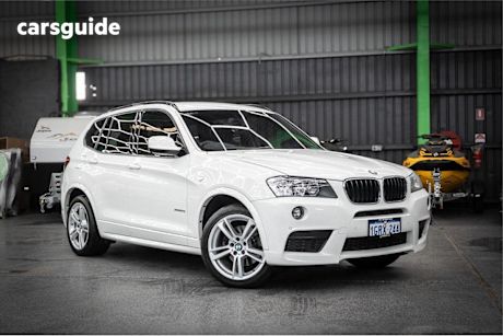 White 2013 BMW X3 SUV XDRIVE20I 4X4