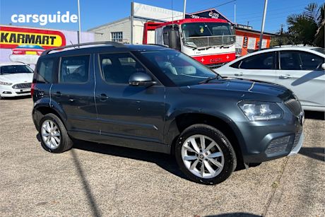 Grey 2014 Skoda Yeti Wagon Active 77 Tsi (4X2)