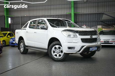 White 2016 Holden Colorado Ute Tray LTZ 4X4