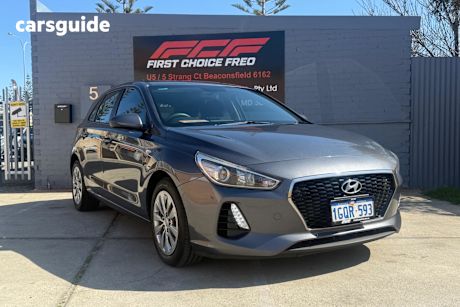 Grey 2018 Hyundai I30 Hatch GO F