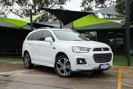 Silver 2018 Holden Captiva Wagon 7 Ltz (Awd)