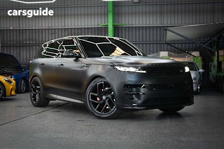 Black 2023 Land Rover Range Rover Sport SUV D300 DYNAMIC SE 4X4