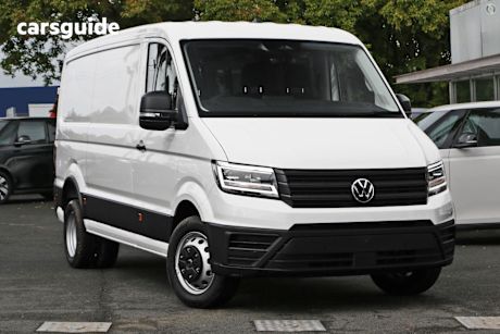 White 2025 Volkswagen Crafter Commercial 50 TDI410 R