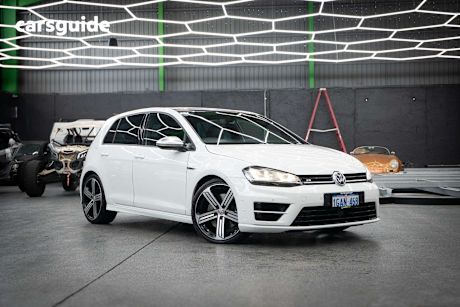 White 2015 Volkswagen Golf Hatch R 4WD