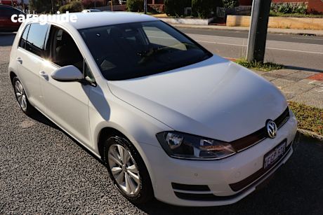 White 2013 Volkswagen Golf Hatchback 90 Tsi Comfortline