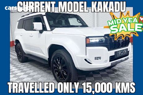 White 2024 Toyota Landcruiser Prado SUV KAKADU 4X4
