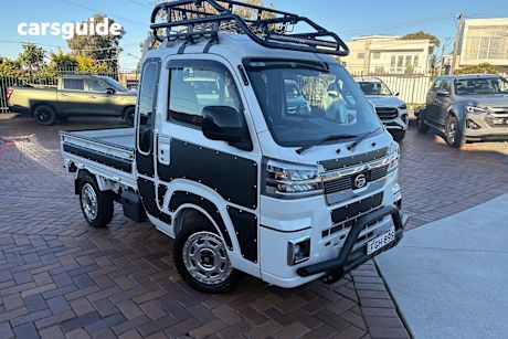White 2022 Daihatsu HI-JET Ute Tray JUMBO