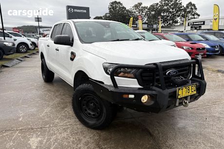 White 2019 Ford Ranger Double Cab Pick Up Xl 3.2 (4X4)