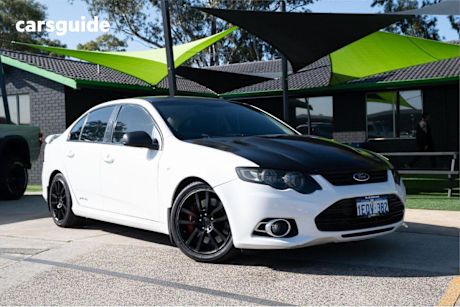 White 2013 Ford Falcon Sedan XR6 TURBO R
