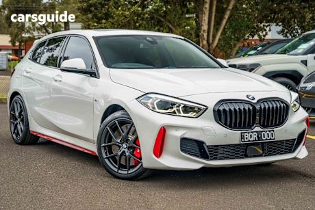 White 2021 BMW 1 Hatch 128TI F