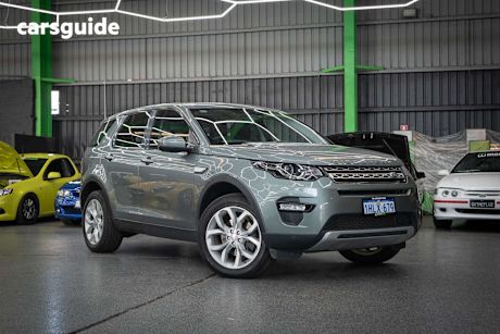 Grey 2015 Land Rover Discovery Sport SUV TD4 HSE 4X4