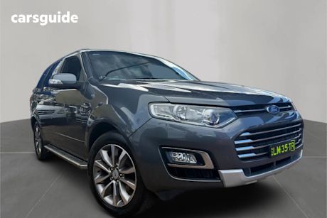 Grey 2015 Ford Territory SUV TITANIUM R