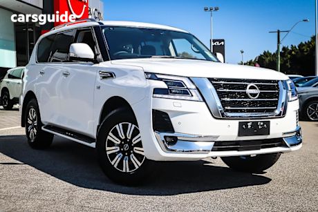 White 2025 Nissan Patrol Wagon Ti-L (4X4)