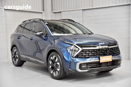 Blue 2021 Kia Sportage SUV GT-LINE 4WD