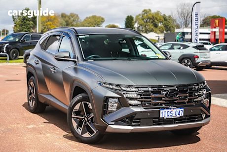 Green 2025 Hyundai Tucson Wagon Elite Hybrid (Fwd)