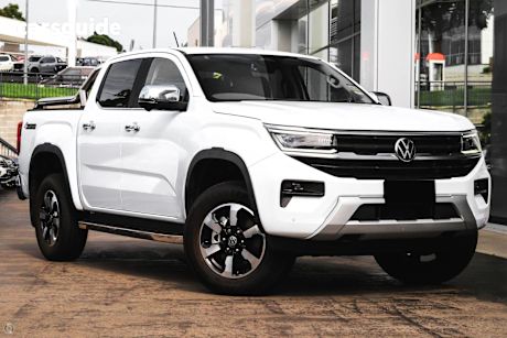 White 2023 Volkswagen Amarok Ute Tray TDI500 STYLE 4X4