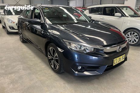 Blue 2016 Honda Civic Sedan VTI-L F