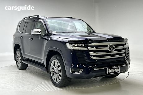 Blue 2023 Toyota Landcruiser SUV SAHARA ZX 4X4
