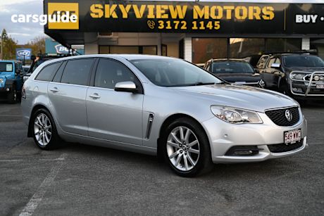 Silver 2013 Holden Commodore SUV VF INTERNATIONAL SPORTWAGON 5DR SPTS AUTO 6SP 3.0I