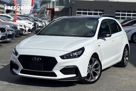 White 2022 Hyundai I30 Hatch N LINE PREMIUM F