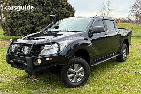 Blue 2018 Mazda BT-50 Ute Tray XT 4X4