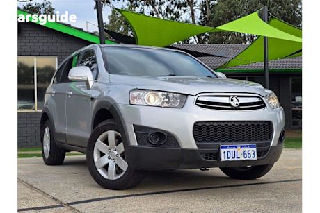 Silver 2012 Holden Captiva Wagon 7 Sx (Fwd)