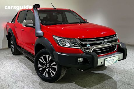 Red 2019 Holden Colorado Ute Tray LTZ 4X4
