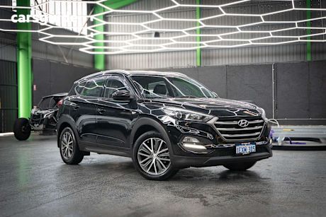 Black 2015 Hyundai Tucson Wagon Active X (Fwd)