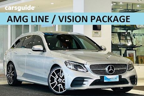 Silver 2019 Mercedes-Benz C-CLASS SUV C200 R