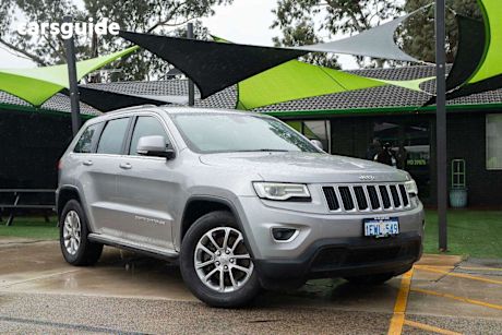 Silver 2015 Jeep Grand Cherokee SUV LAREDO 4X4