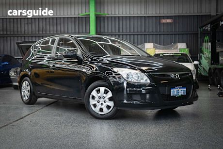 Black 2010 Hyundai I30 Hatch SX F