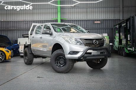 Grey 2017 Mazda BT-50 Ute Tray XT HI-RIDER R