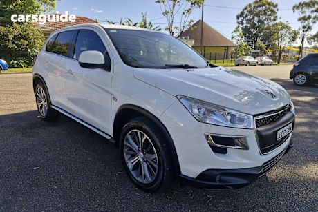 White 2012 Peugeot 4008 SUV ACTIVE F