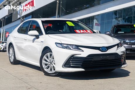 White 2022 Toyota Camry Sedan ASCENT F