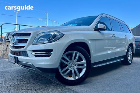 White 2015 Mercedes-Benz GL-Class SUV GL350 BLUETEC 4X4