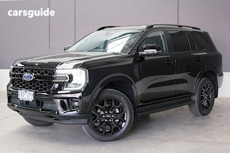 Black 2025 Ford Everest SUV SPORT R