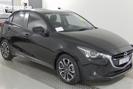 Black 2016 Mazda 2 Hatchback Genki