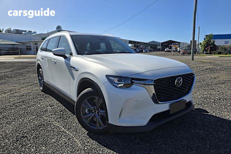White 2024 Mazda CX-80 SUV D50E TOURING 4X4