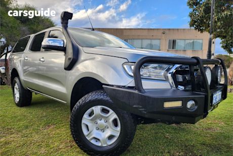 Silver 2015 Ford Ranger Dual Cab Utility Xlt 3.2 (4X4)