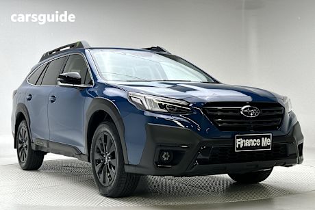 Blue 2023 Subaru Outback SUV AWD TOURING XT 4WD