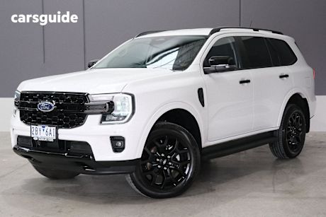 White 2025 Ford Everest SUV SPORT R