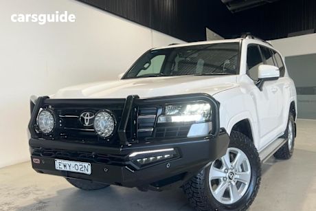 White 2022 Toyota Landcruiser SUV GXL 4X4