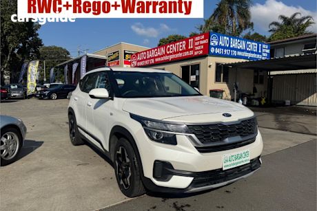 White 2019 Kia Seltos Wagon S (Fwd)