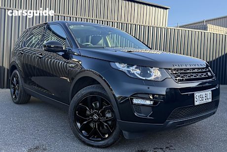 Black 2016 Land Rover Discovery Sport SUV SI4 SE 4X4