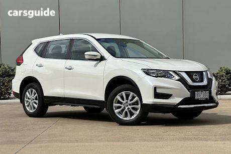 White 2019 Nissan X-Trail SUV ST F