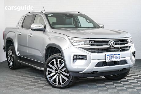Silver 2024 Volkswagen Amarok Dual Cab Utility Aventura Tdi600 4Motion