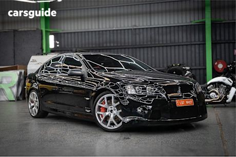 Black 2008 HSV W427 Sedan R
